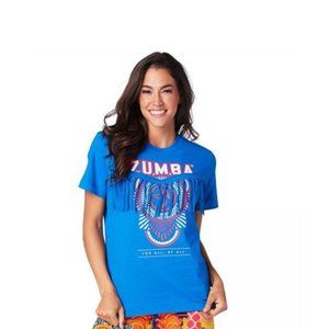 NWT Zumba For All Instructor Top with fringe size xl/xxl